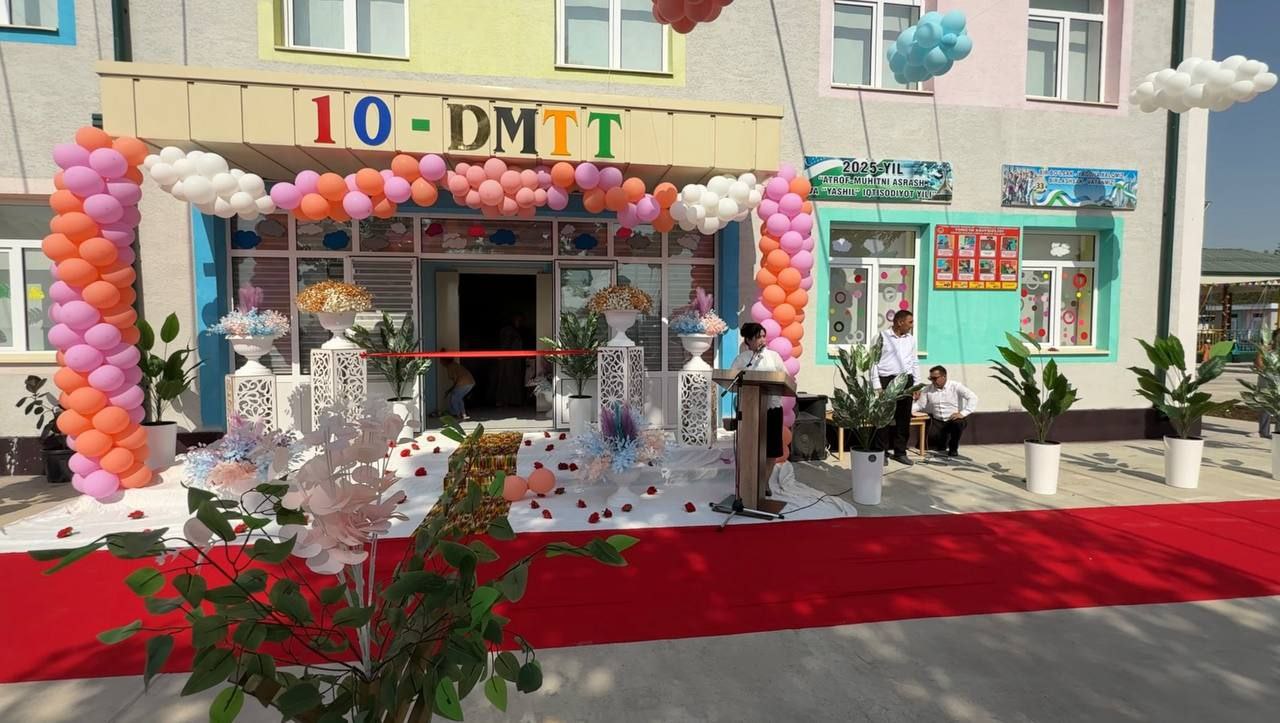 Sirdaryoda bir nechta ta’lim tashkilotlari bolajonlar uchun o’z eshiklarini ochdi