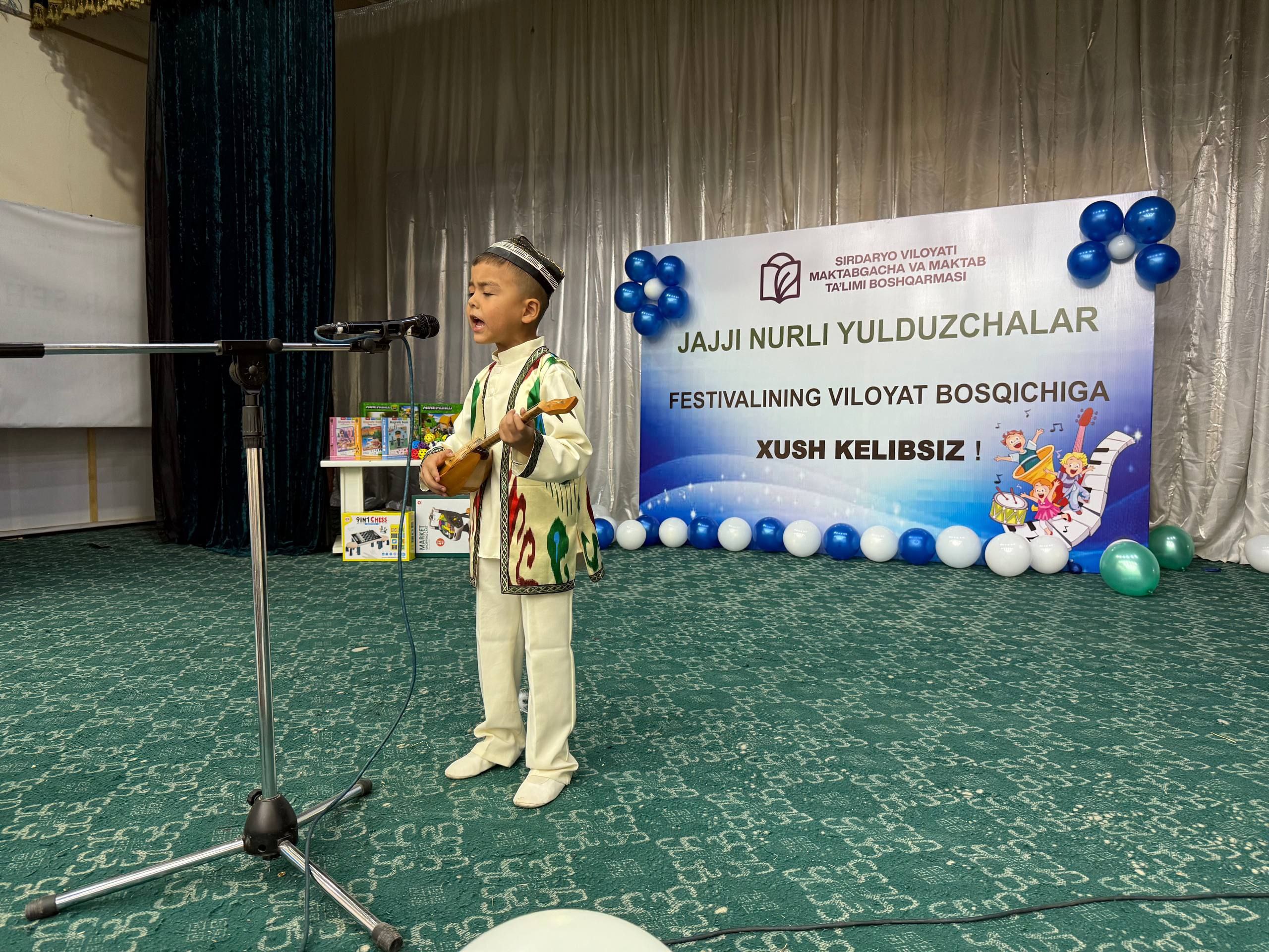 “Jajji nurli yulduzlar” festivalining Sirdaryo viloyati bosqichi bo’lib o’tdi.